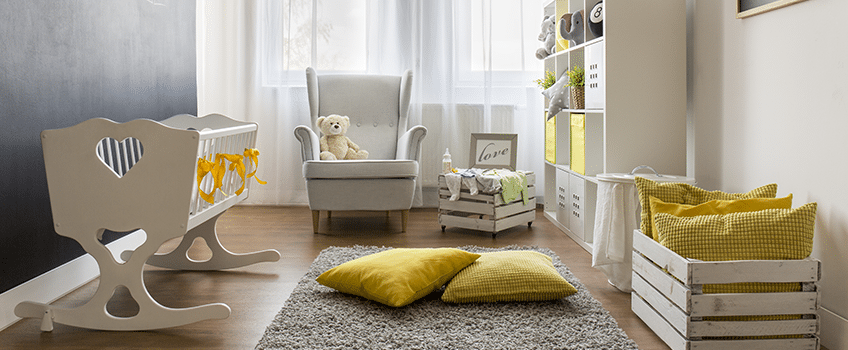 Gen Z Yellow Gender Neutral Nursery