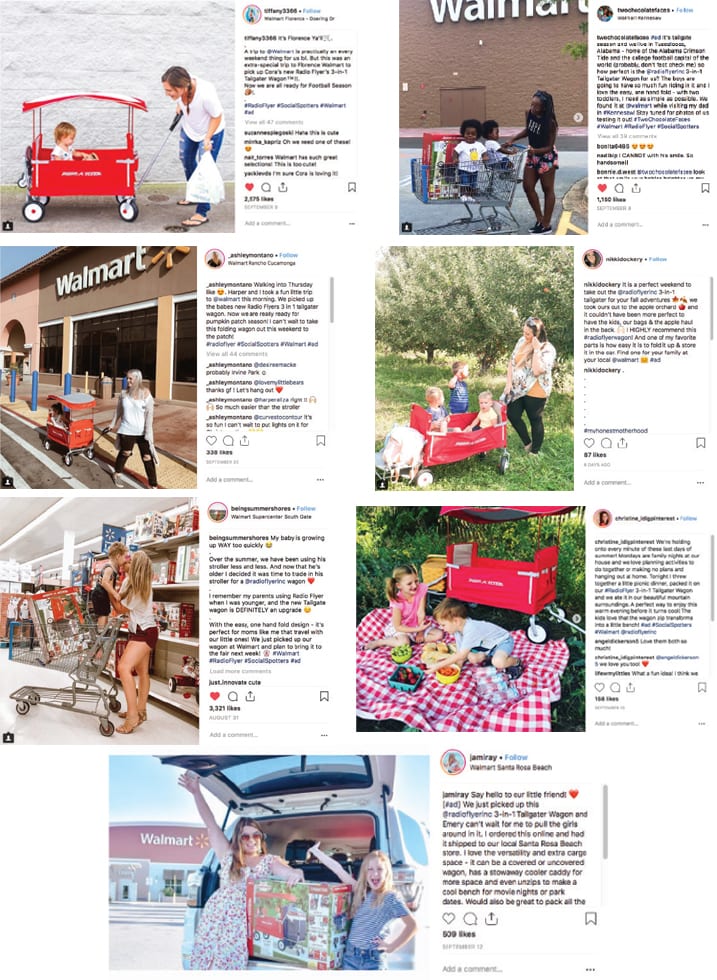 Radio Flyer Social Media Influencer Program